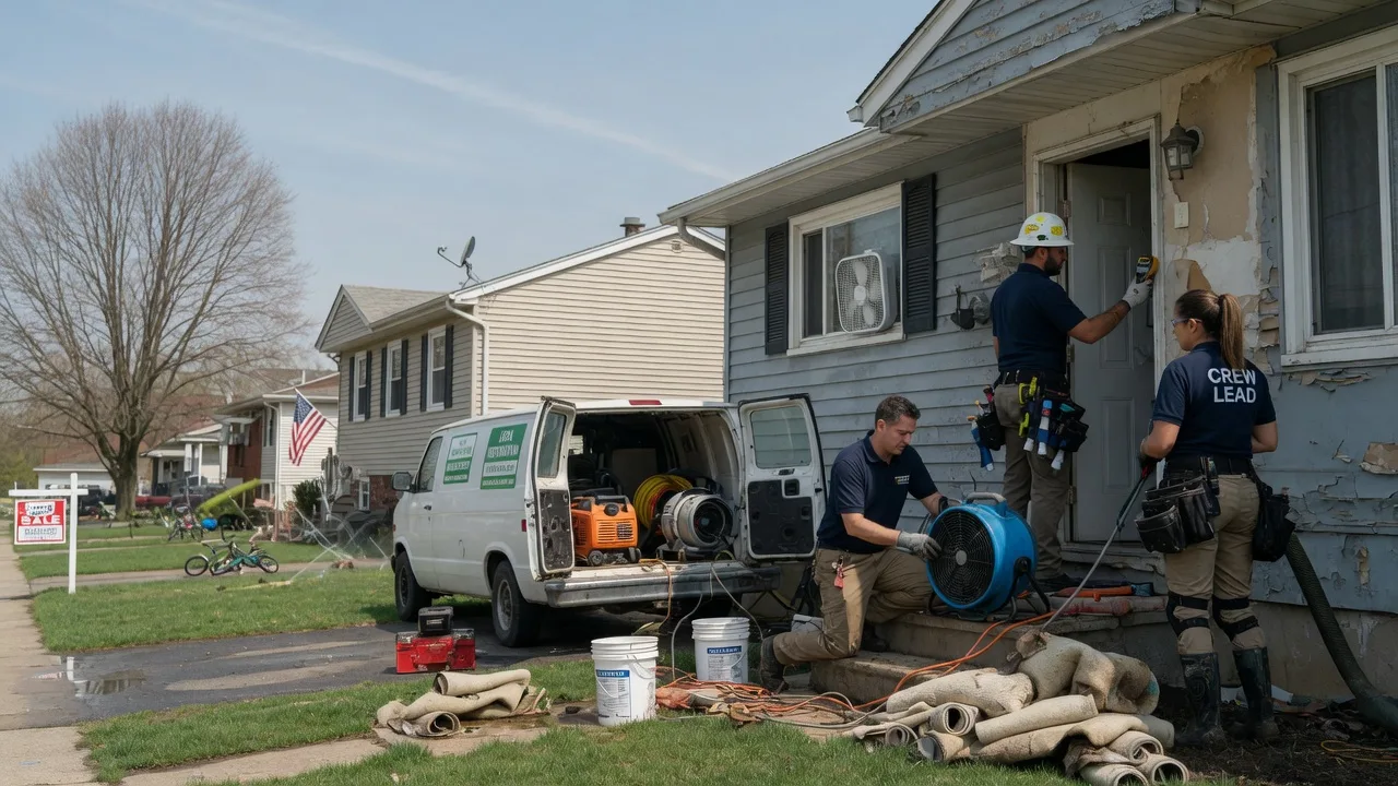Flood Cleanup in Coahoma, TX near me