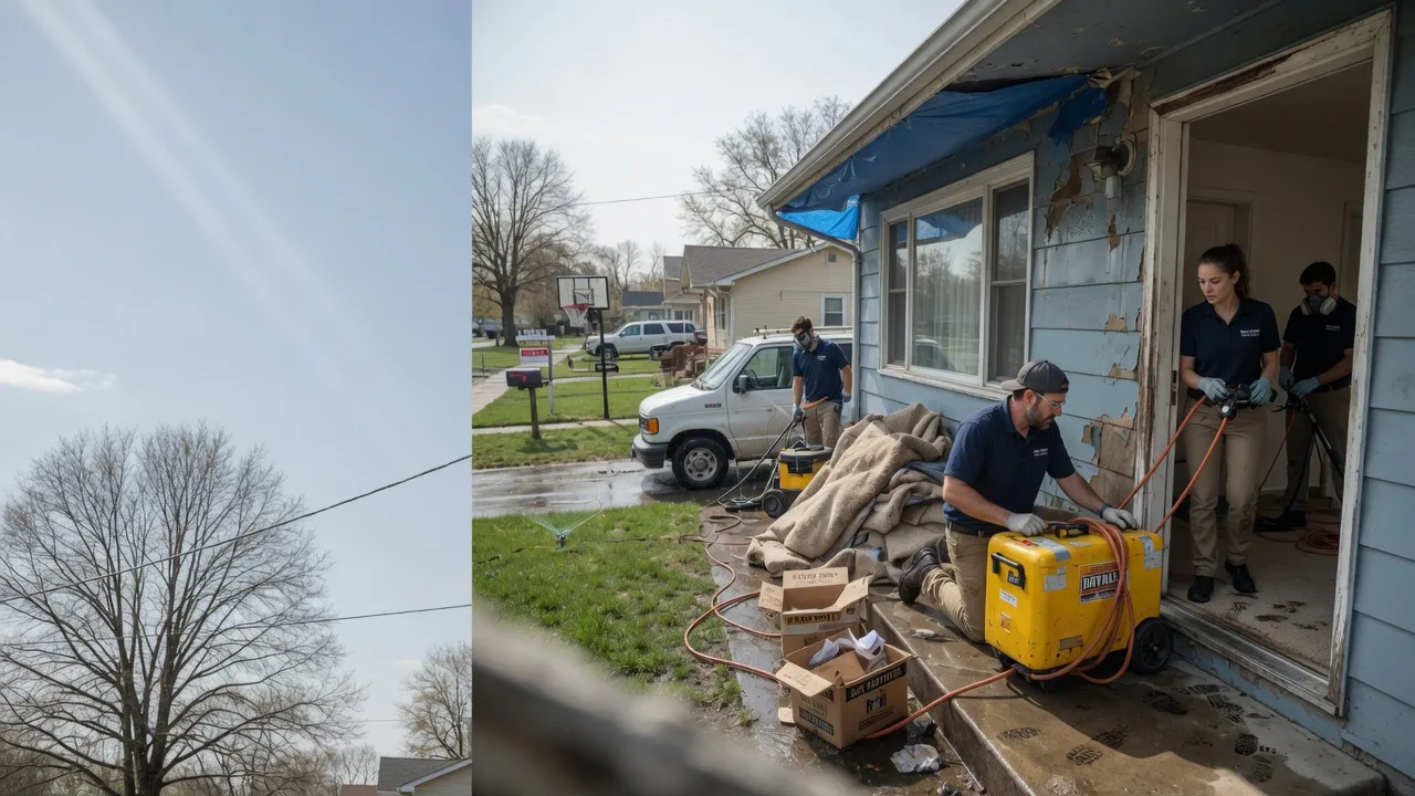 Basement Flood Cleanup in Coahoma, TX near me